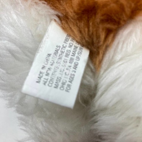 Gremlins Gizmo 8" Stuffed Plush Furry White Brown Toy Nanco 2001 Mogwai - Picture 10 of 10